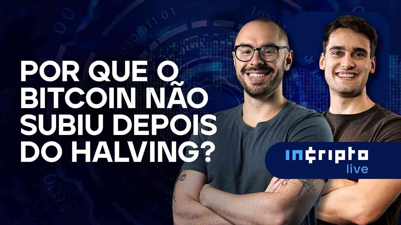 Thumbnail do vídeo: Por que o Bitcoin não subiu depois do HALVING?