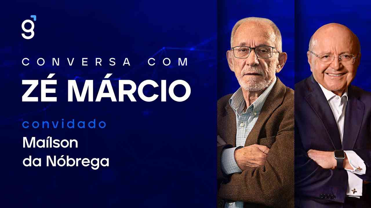 Thumbnail do vídeo: Maílson da Nóbrega, na Conversa com Zé Márcio: “O Brasil não vai fugir de uma crise”