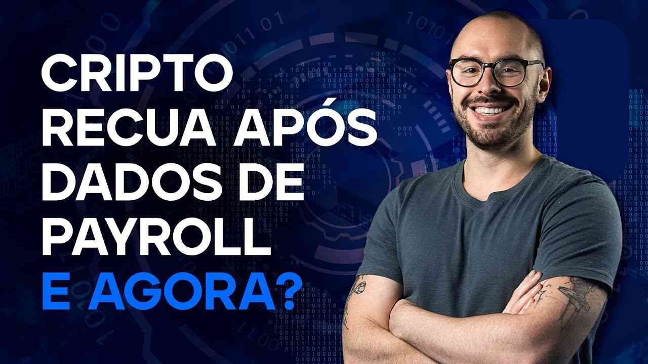 Thumbnail do vídeo: 🔴 CRIPTO RECUA APÓS DADOS DE PAYROLL | E AGORA? | InCripto | #bitcoin