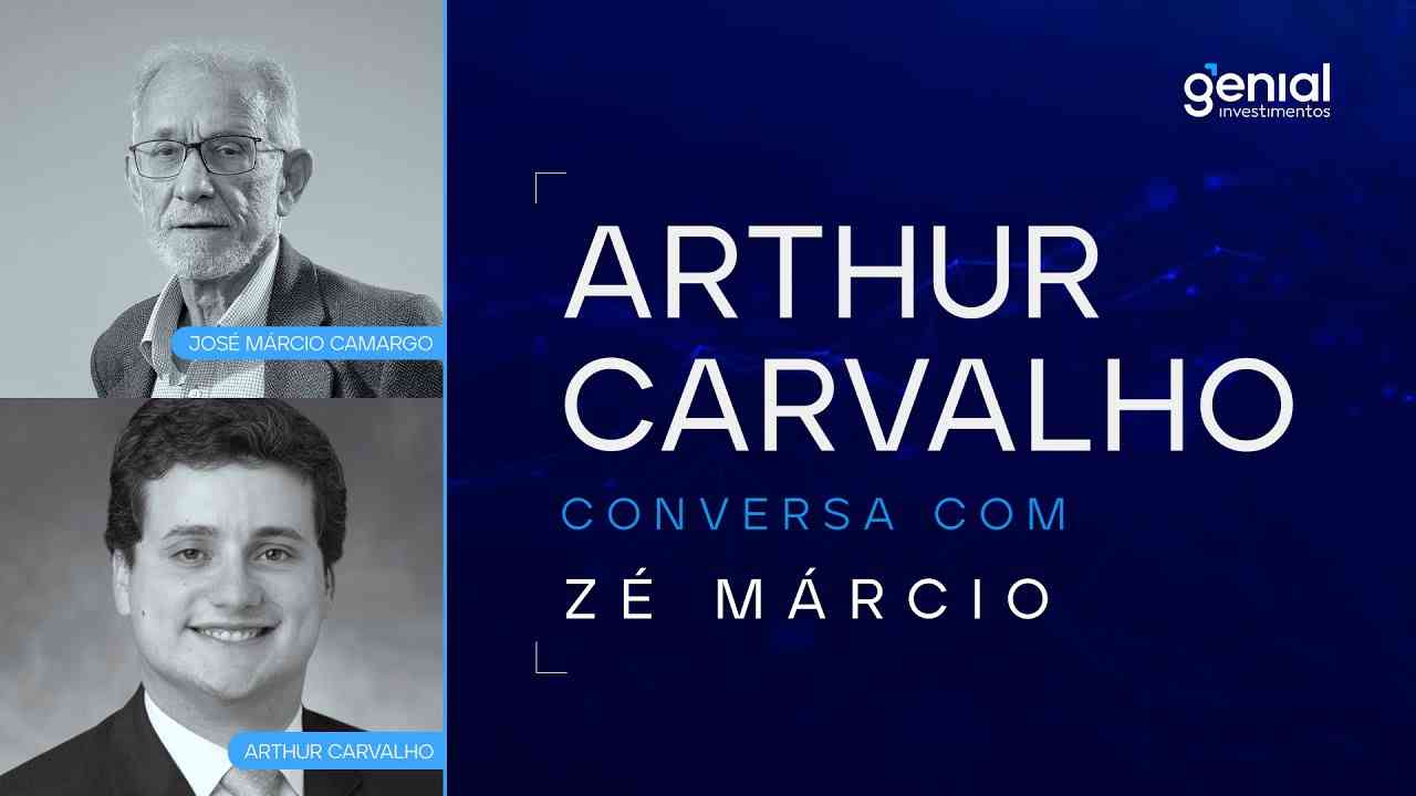 Thumbnail do vídeo: Arthur Carvalho, na Conversa com Zé Márcio, sobre Haddad: “Ele se acha o próximo presidente”