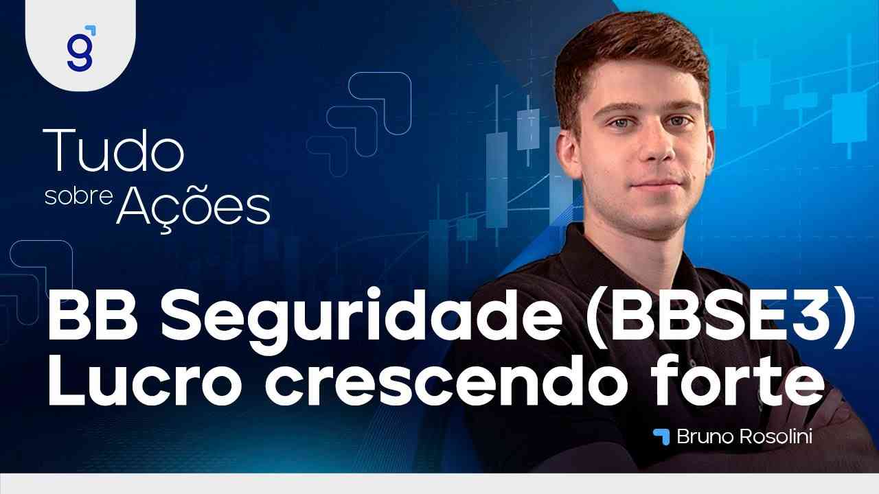 Thumbnail do vídeo: BB SEGURIDADE (BBSE3) DIVULGOU CRESCIMENTO FORTE DE LUCRO EM JULHO. HORA DE COMPRAR?