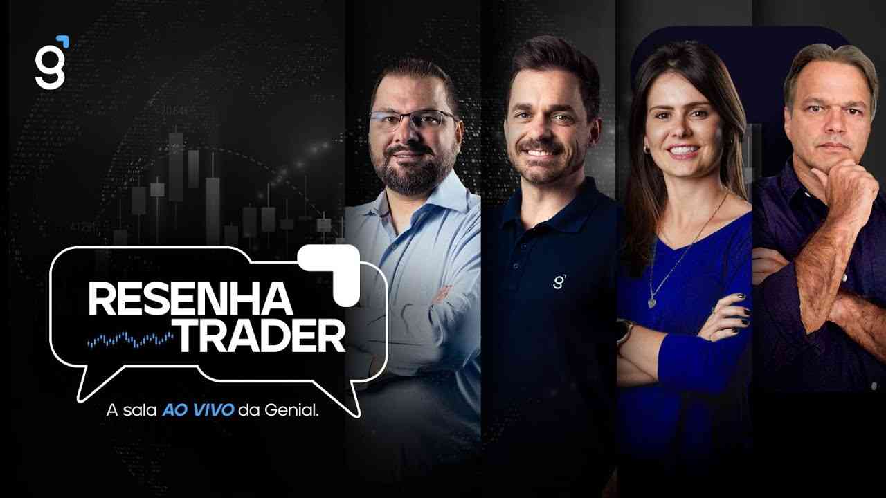 Thumbnail do vídeo: 🔴 19/11/2024 - Resenha Trader - A sala de Day Trade Ao Vivo da Genial