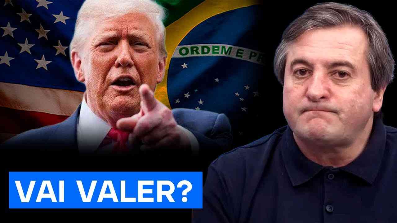 Thumbnail do vídeo: Tarifa dos EUA vai valer em 1° de agosto? Mercado aposta que sim | Corte Morning Call 23/07/25