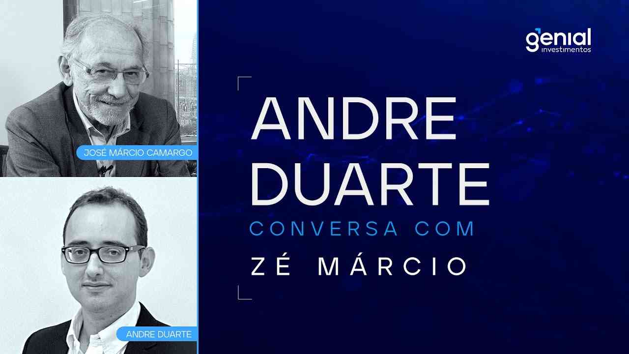 Thumbnail do vídeo: André Duarte, na Conversa com Zé Márcio: “Mercosul é mecanismo de fechamento da economia brasileira”