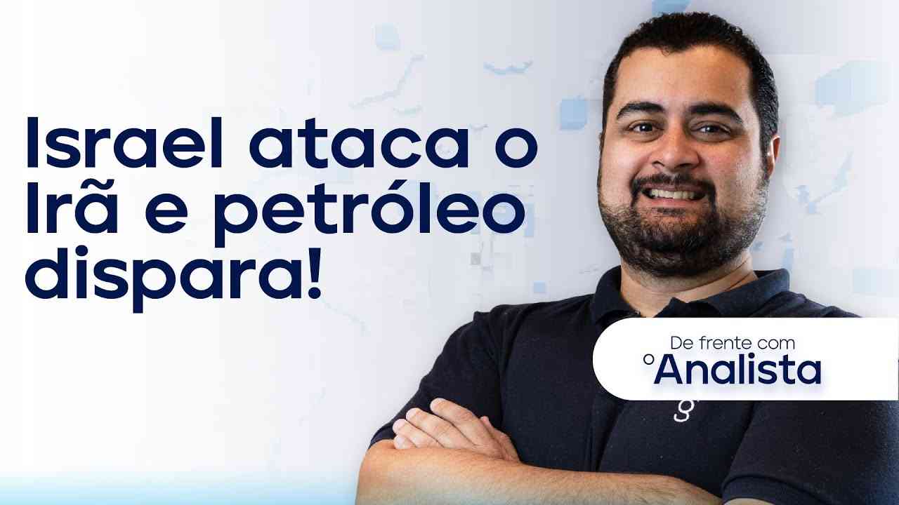 Thumbnail do vídeo: Petróleo | Israel ataca o Irã e petróleo dispara! O que esperar disso tudo? #dfa