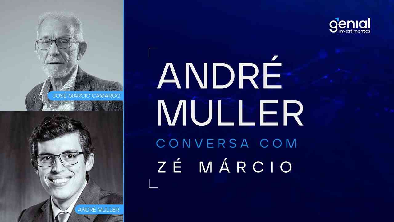 Thumbnail do vídeo: André Muller, na Conversa com Zé Márcio, sobre a reforma fiscal: “Estão indo pelo caminho possível”