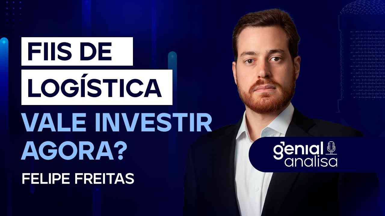 Thumbnail do vídeo: 🔴 07/11/2024 FIIs DE LOGÍSTICA: vale investir agora com foco em 2025? | Podcast Genial Analisa