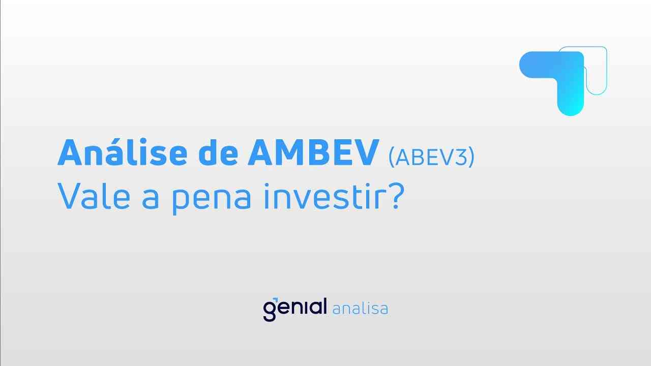 Thumbnail do vídeo: Análise de AMBEV (ABEV3): Vale a pena investir? TUDO SOBRE A EMPRESA