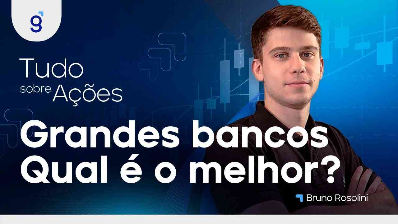 Thumbnail do vídeo: COMPARATIVO GRANDES BANCOS: QUAL É O MELHOR PARA COMPRAR? BBAS3 ITUB4 SANB11 BBDC4