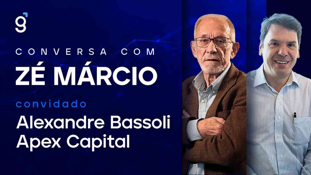 Thumbnail do vídeo: Alexandre Bassoli na Conversa com Zé Márcio: "Protecionismo é um jogo de soma altamente negativo"