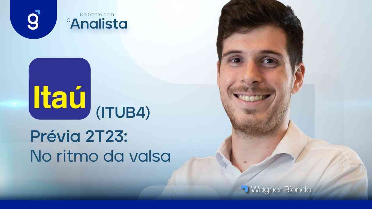 Thumbnail do vídeo: Itaú (ITUB4) | Prévia 2T23: No ritmo da valsa #DFA