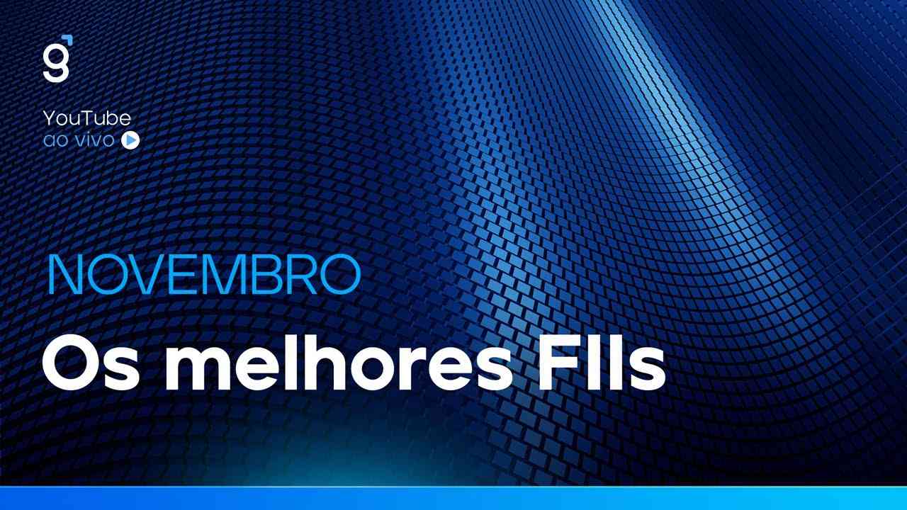 Thumbnail do vídeo: 🔴Os melhores FIIs para investir em NOVEMBRO de 2024