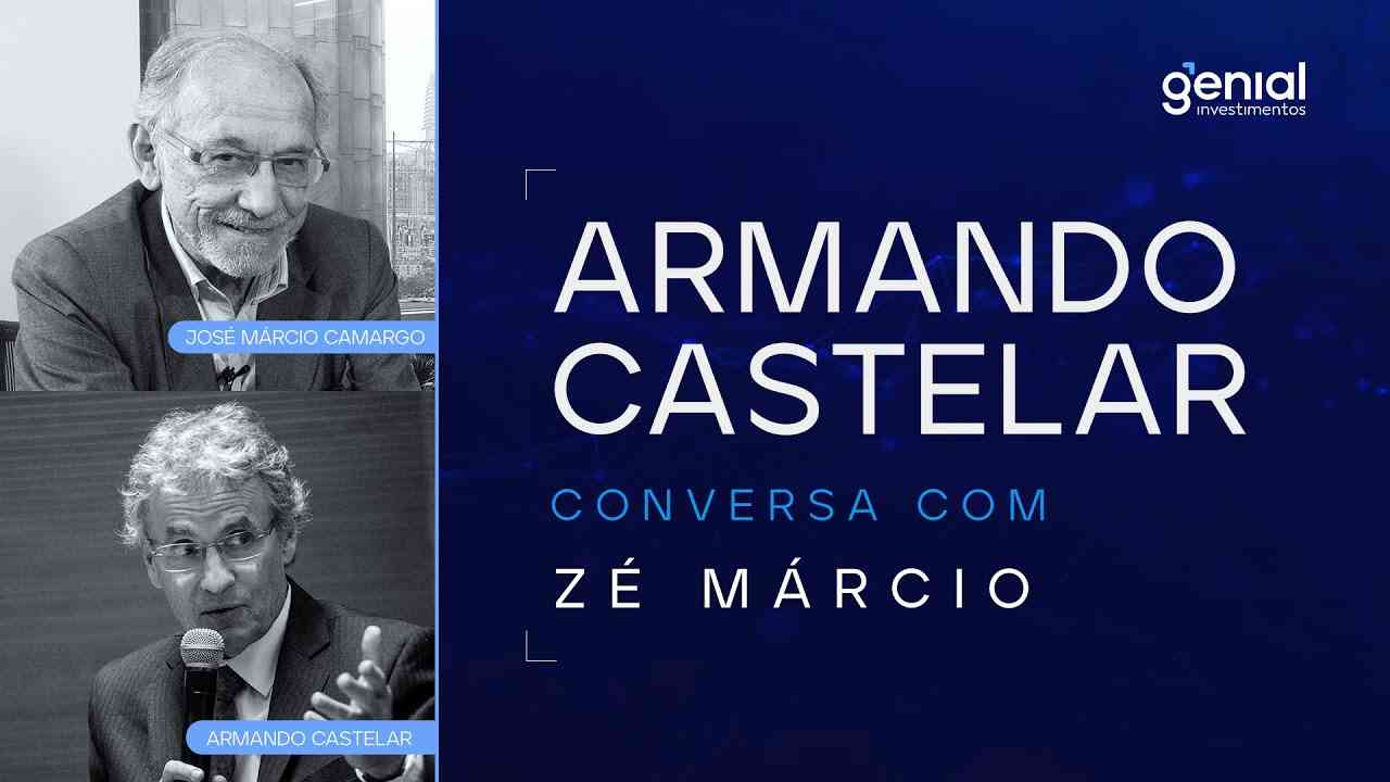 Thumbnail do vídeo: “Se seguir com o prometido, vai ser um desastre”, Armando Castelar na Conversa com Zé Márcio”Se seguir com o prometido, vai ser um desastre”, Armando Castelar na Conversa com Zé Márcio