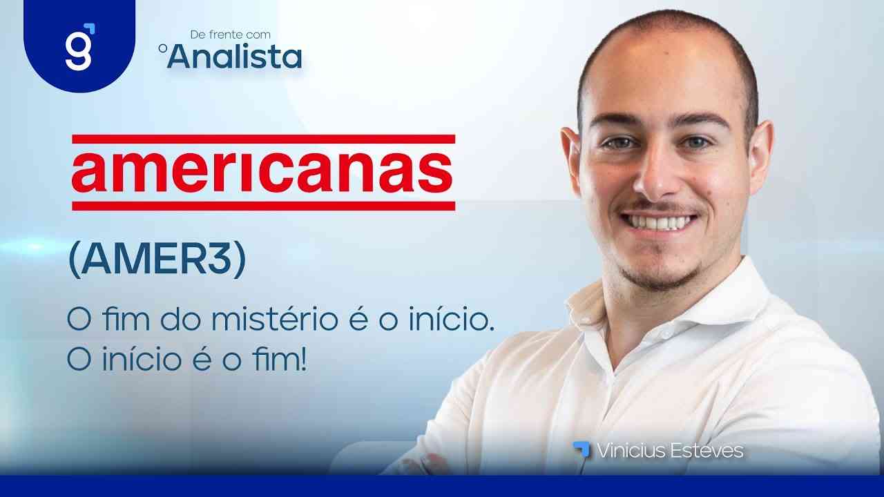 Thumbnail do vídeo: Americanas (AMER3) | O fim do mistério é o início. O início é o fim! #DFA
