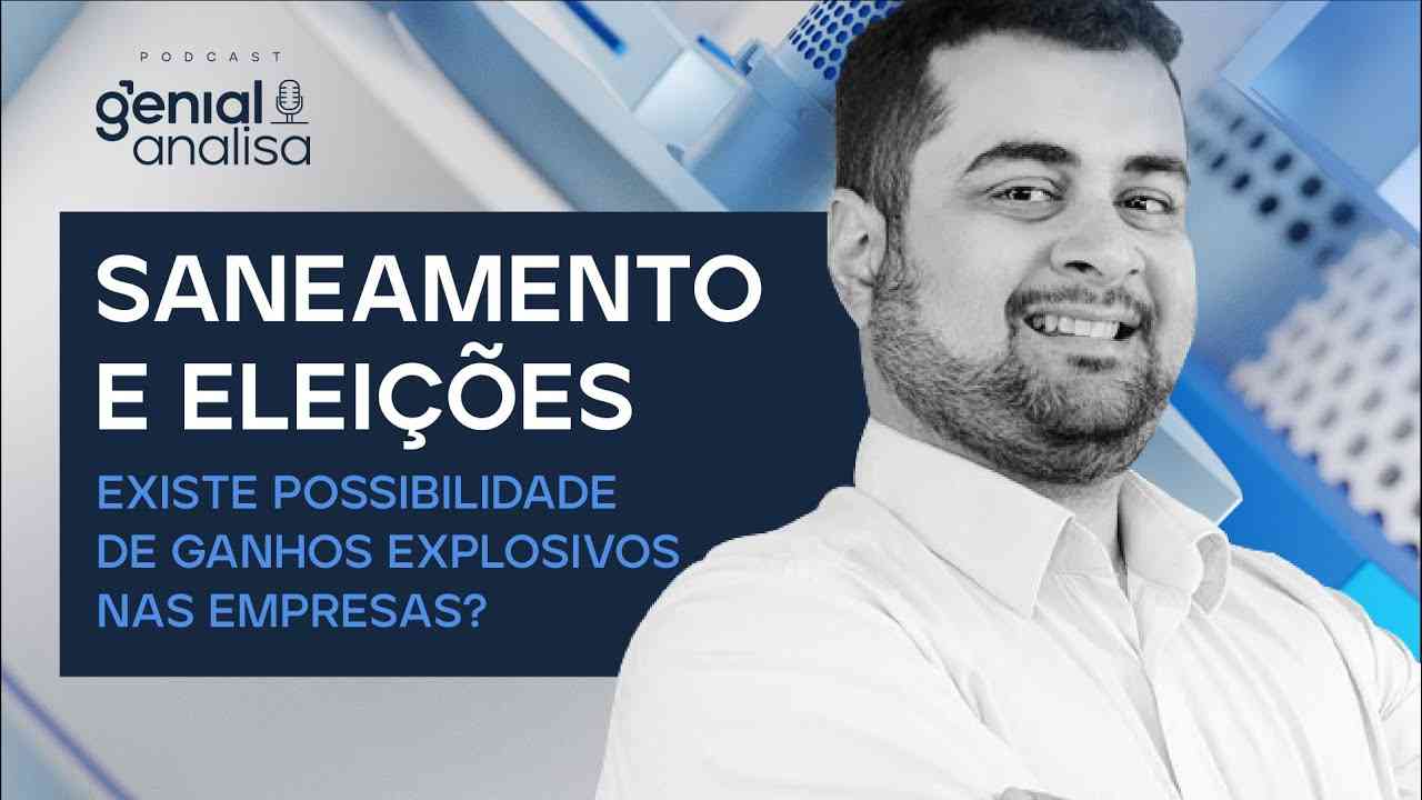 Thumbnail do vídeo: 🔴 COPASA, SABESP E SANEPAR: EXISTE POSSIBILIDADE DE GANHOS EXPLOSIVOS NAS EMPRESAS? | Podcast