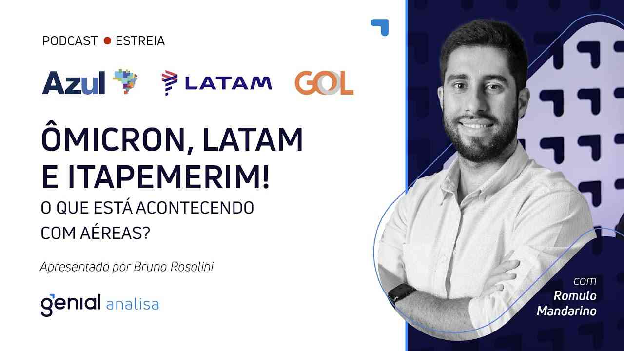 Thumbnail do vídeo: ÔMICRON, LATAM e ITAPEMERIM! O que está acontecendo com aéreas?