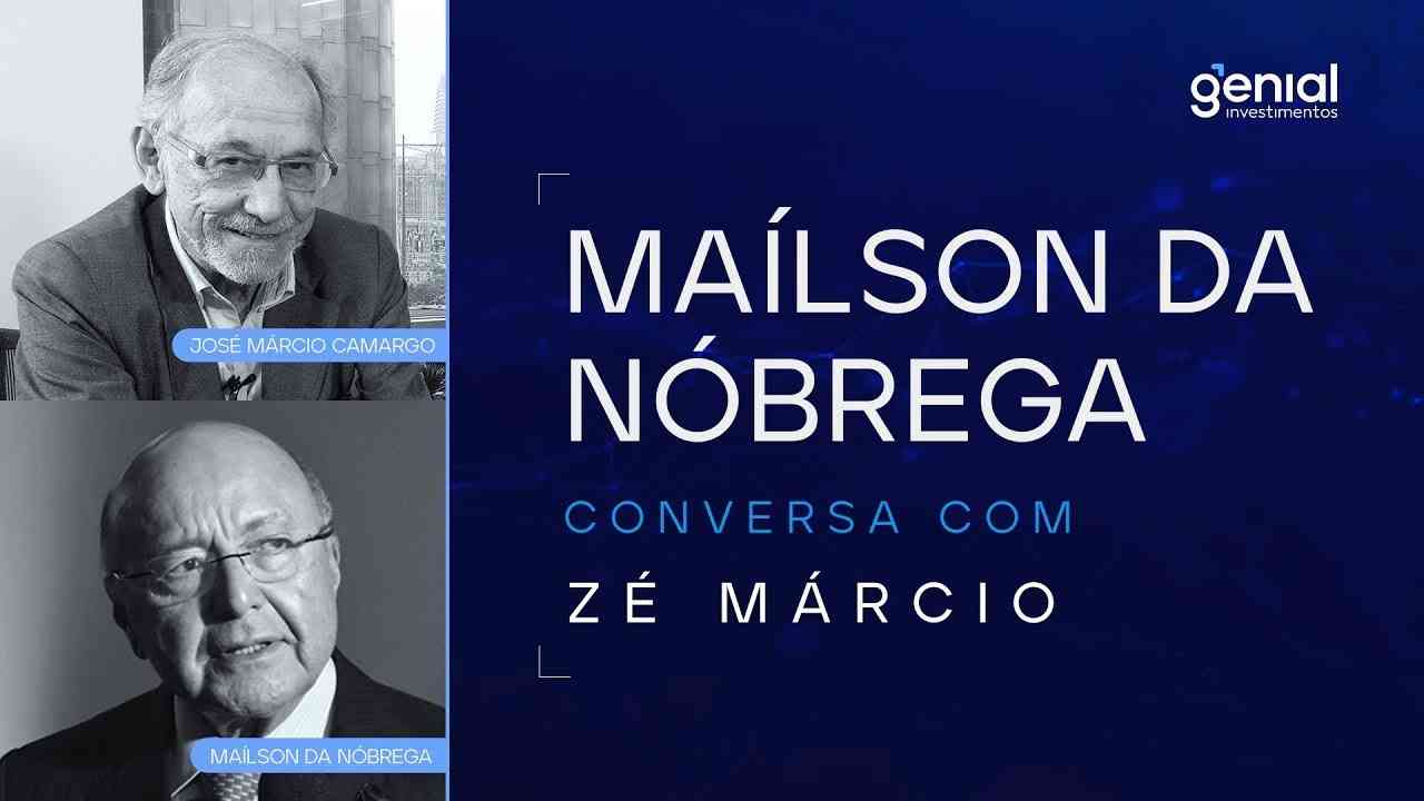 Thumbnail do vídeo: Maílson da Nóbrega, na Conversa com Zé Márcio, sobre Lula: “Vai pôr a culpa no Campos Neto”