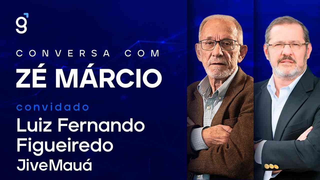 Thumbnail do vídeo: Luiz Fernando Figueiredo, sobre juros a 15%, na Conversa com Zé Márcio: "Já é dominância fiscal"