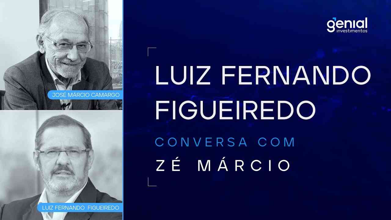 Thumbnail do vídeo: Luiz Fernando Figueiredo conversa com Zé Márcio: “O entorno de Lula não acredita em ir p/ o centro”