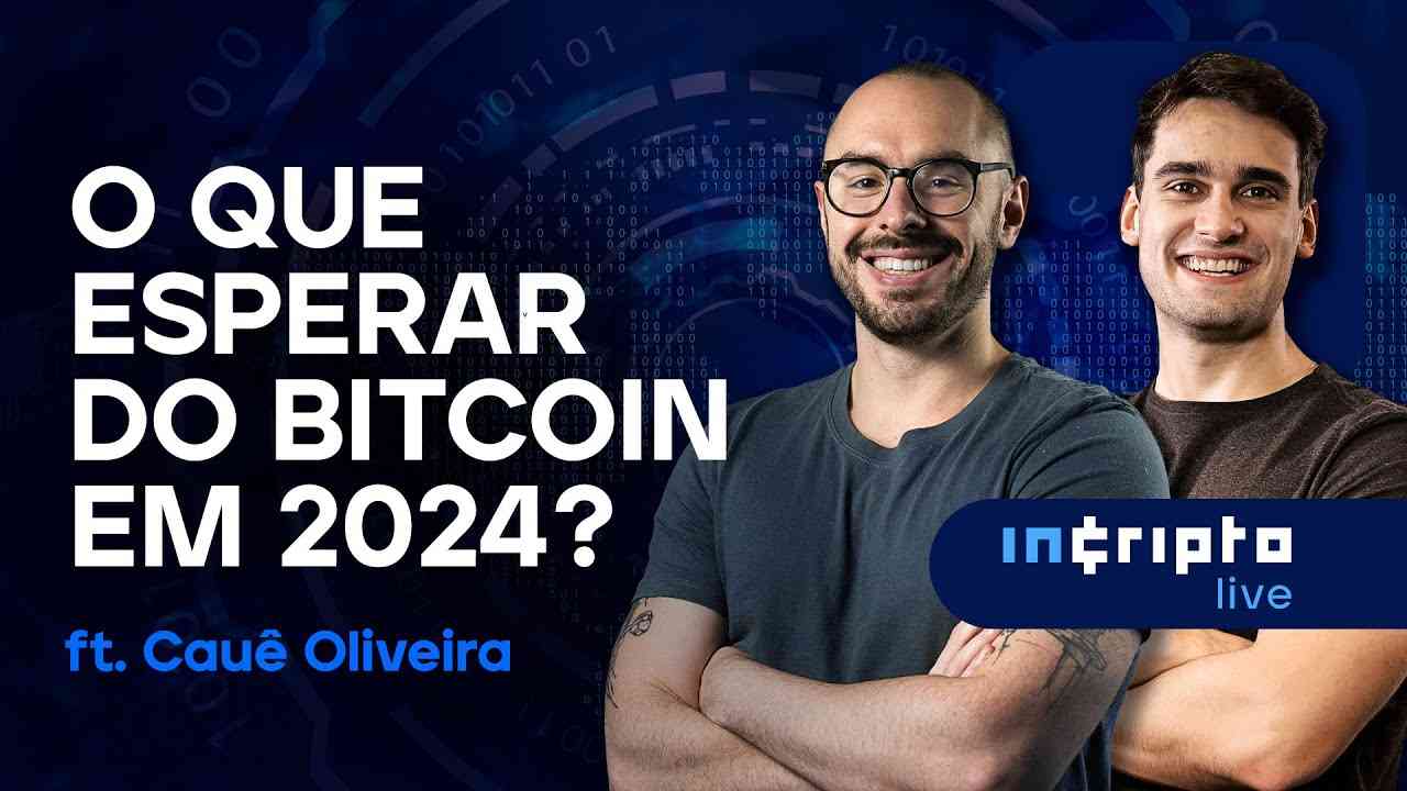 Thumbnail do vídeo: O que esperar do Bitcoin em 2024?