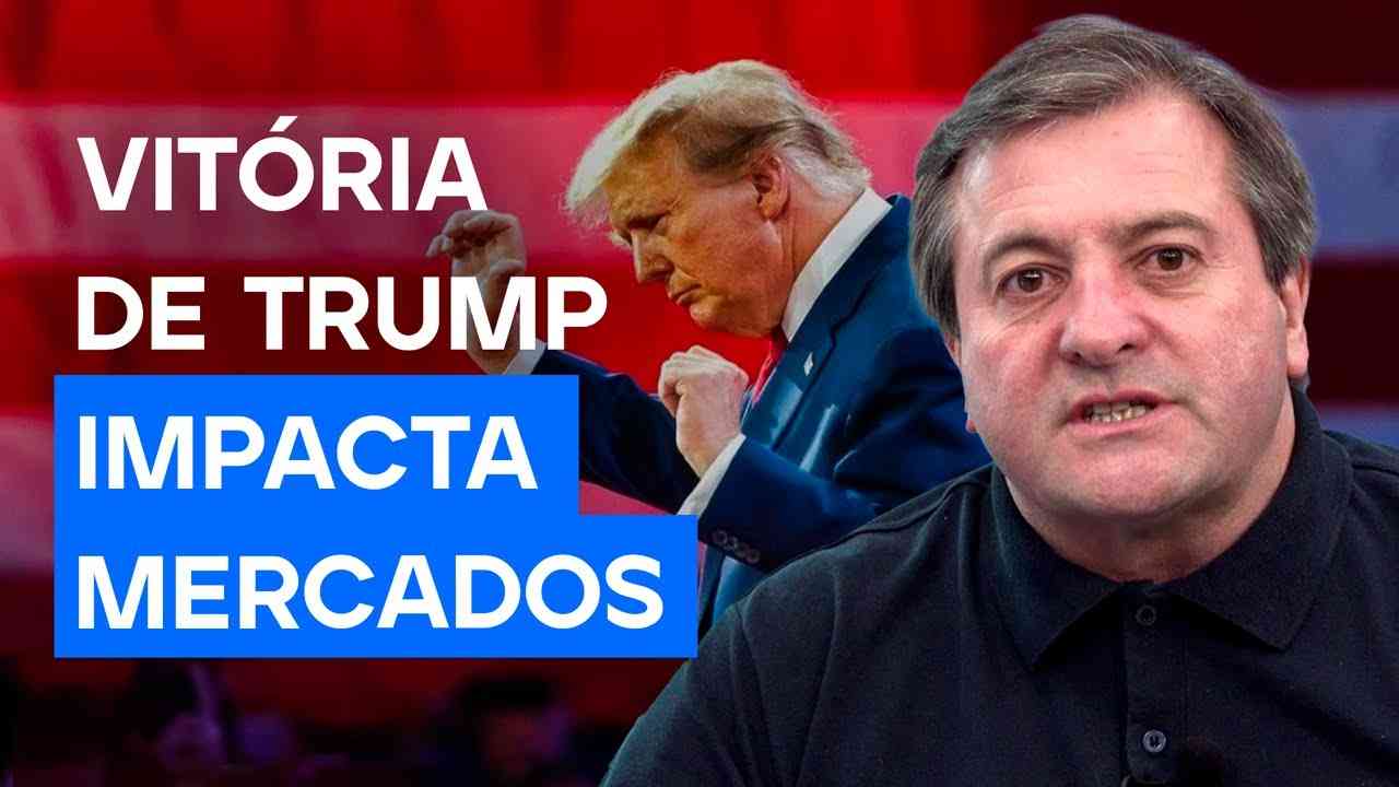 Thumbnail do vídeo: Trump é eleito presidente dos EUA: qual o impacto nos mercados? | Corte Morning Call 06/11/24