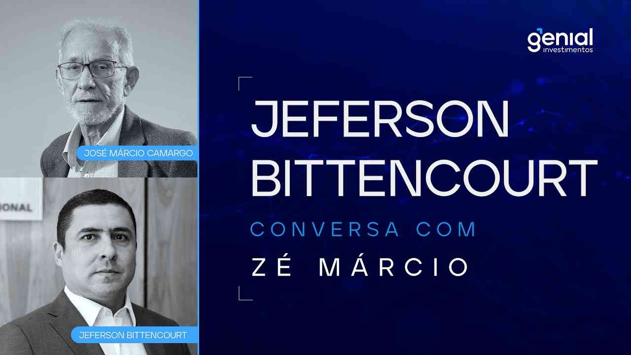 Thumbnail do vídeo: Conversa com Zé Márcio com Jeferson Bittencourt, economista da ASA Investments
