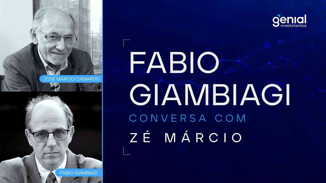 Thumbnail do vídeo: 🔴 Fabio Giambiagi, na Conversa com Zé Márcio, sobre o novo arcabouço fiscal: “Papel aceita tudo”