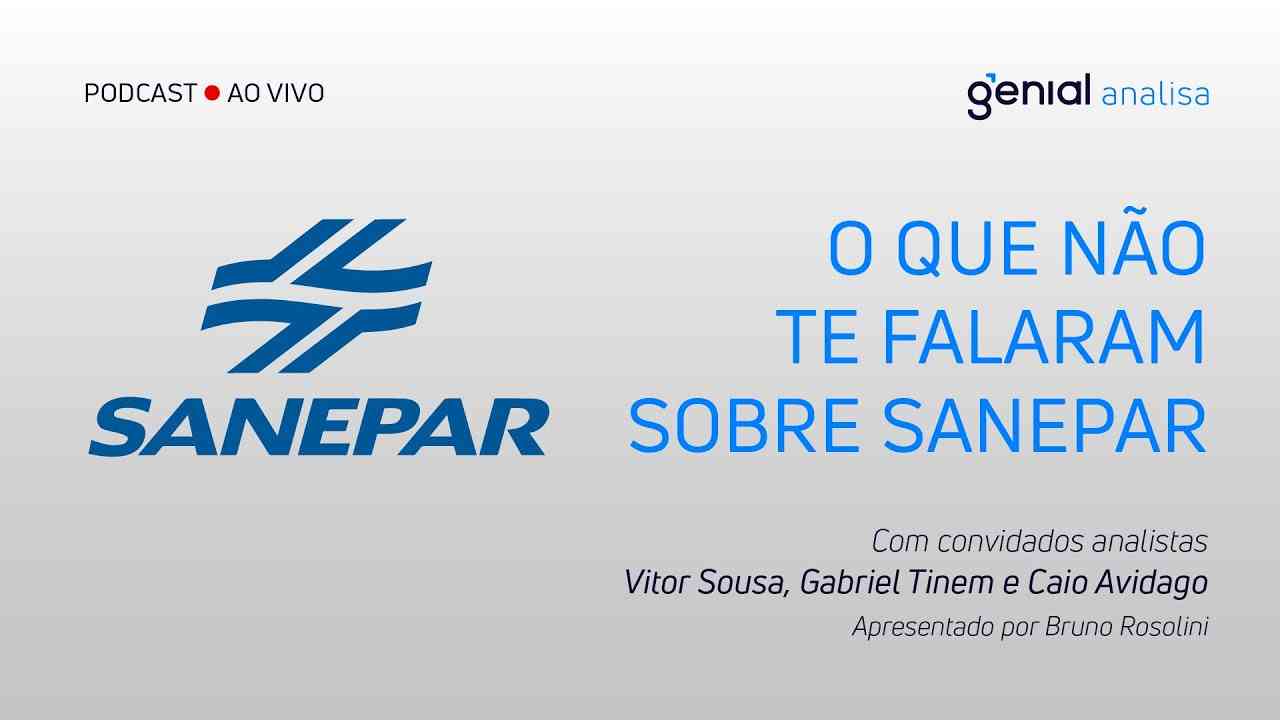 Thumbnail do vídeo: O QUE NÃO TE FALARAM SOBRE SANEPAR