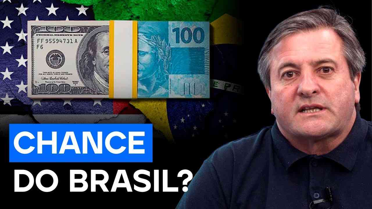 Thumbnail do vídeo: Dólar cede: Brasil pode se beneficiar? | Corte Morning Call 05/05/25