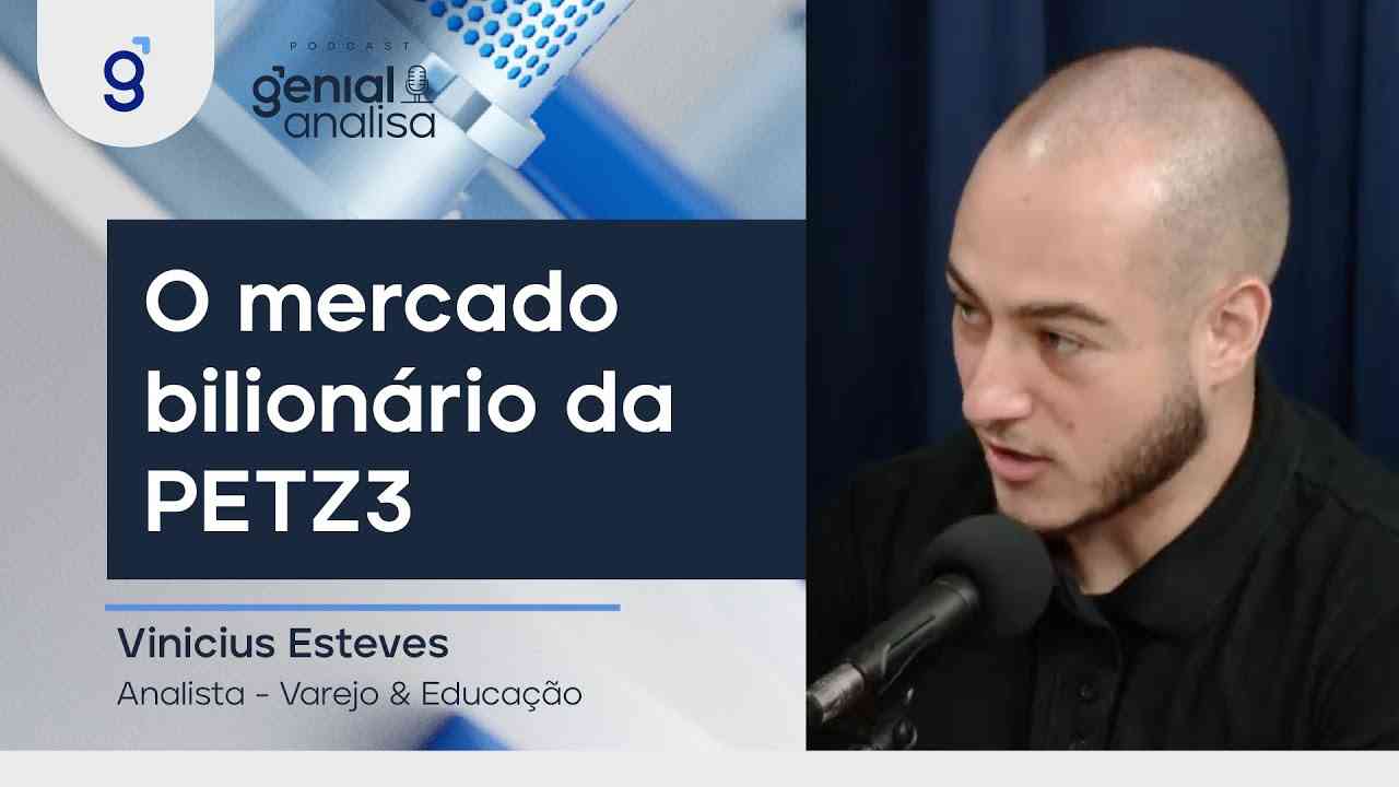 Thumbnail do vídeo: O mercado bilionário da PETZ3