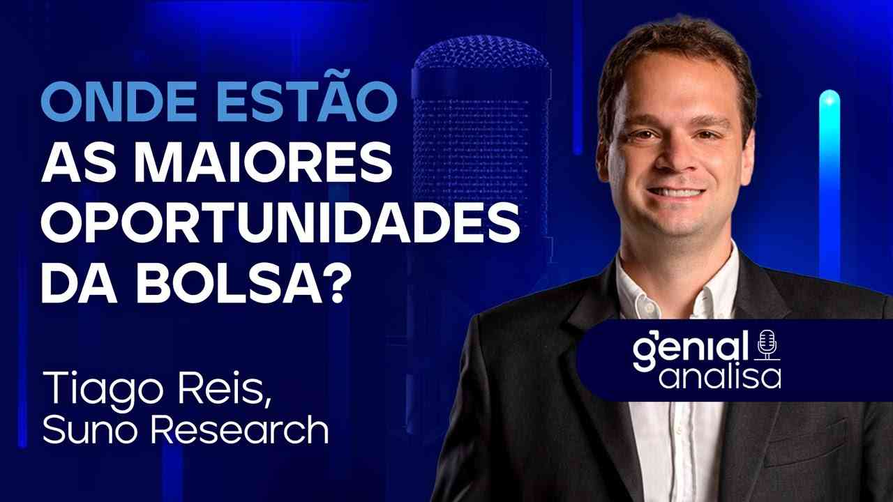 Thumbnail do vídeo: 🔴 Onde estão as maiores oportunidades da Bolsa segundo Tiago Reis? | Podcast Genial Analisa